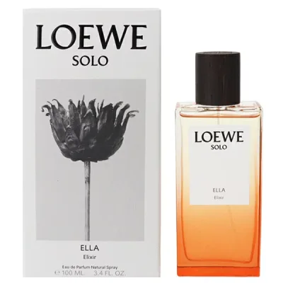 น้ำหอมผู้หญิง LOEWE SOLO ELLA ELIXIR EDP・SP 100ml จัดส่งฟรีน้ำหอมน้ำหอมปัจจุบันของขวัญ LOEWE SOLO ELLA ELIXIR