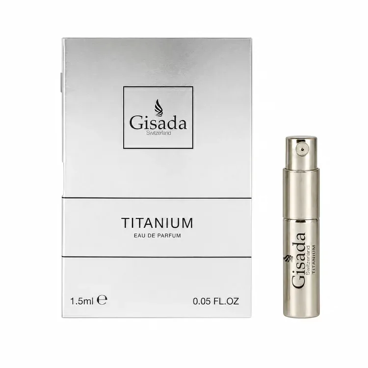 ギサダ 香水 お試し メンズ チタニウム (チューブサンプル) EDP・SP 1.5ml 送料無料 香水 フレグランス プレゼント 贈り物 ギフト TITANIUM GISADA