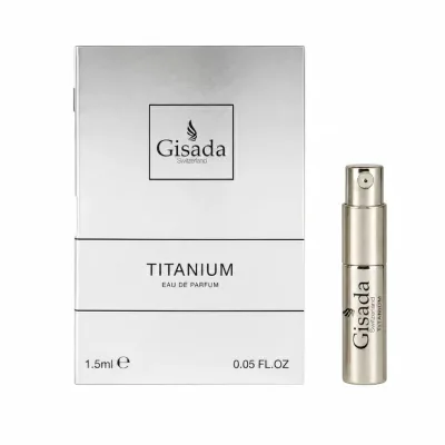 ギサダ 香水 お試し メンズ チタニウム (チューブサンプル) EDP・SP 1.5ml 送料無料 香水 フレグランス プレゼント 贈り物 ギフト TITANIUM GISADA