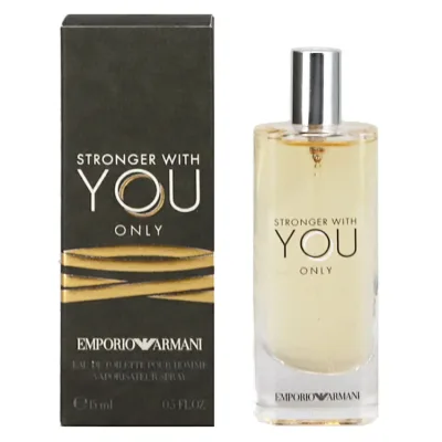 Emporio Armani Perfume Men's Stronger With You Only Pour Homme EDT/SP 15ml รวมค่าจัดส่ง (ไม่รวมโอกินาว่าและหมู่เกาะห่างไกล) น้ำหอมน้ำหอม Present Gift แข็งแกร่งขึ้นกับคุณเท่านั้น POUR HOMME EMPORIO ARMANI