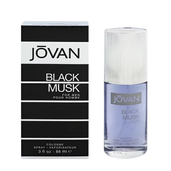 香水 JOVAN ジョーバン ブラックムスク フォーメン EDC・SP 88ml 【フレグランス ギフト プレゼント 誕生日 メンズ・男性用】【ジョーバン ブラックムスク JOVAN BLACK MUSK FOR MEN COLOGNE SPRAY】