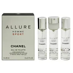 シャネル 香水 メンズ アリュール オム スポーツ ツイスト (セット) (レフィル) 20ml×3 送料無料 香水 フレグランス