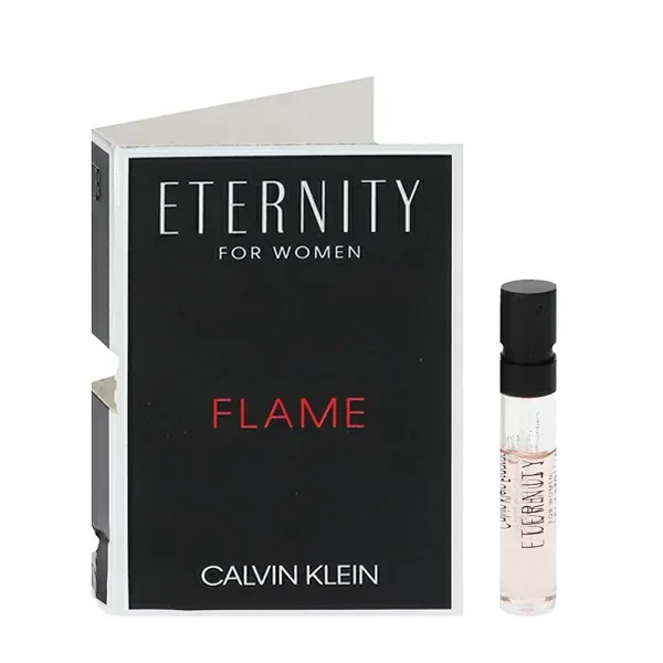 香水 CALVIN KLEIN エタニティ フレイム (チューブサンプル) EDP・SP 1.2ml 【送料無料】【フレグランス ギフト プレゼント 誕生日 レディース・女性用】【エタニティ ETERNITY FLAME EAU DE PARFUM SPRAY】