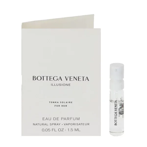 香水 BOTTEGA VENETA イリュージオーネ トンカ ソレール (チューブサンプル) EDP・SP 1.5ml 【送料無料】【フレグランス ギフト プレゼント 誕生日 レディース・女性用】【イリュージオーネ ILLUSIONE TONKA SOLAIRE EAU DE PARFUM SPRAY】