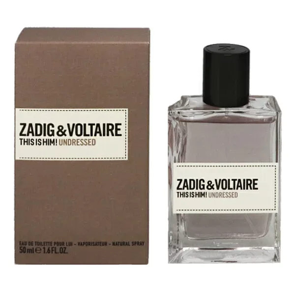 香水 ZADIG&VOLTAIRE ディス イズ ヒム! アンドレス EDT・SP 50ml 【送料無料】【フレグランス ギフト プレゼント 誕生日 メンズ・男性用】【THIS IS HIM! UNDRESSED EAU DE TOILETTE SPRAY】