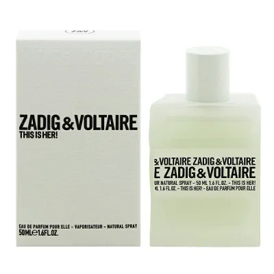 香水 ZADIG&VOLTAIRE ディス イズ ハー! EDP・SP 50ml 【送料無料】【フレグランス ギフト プレゼント 誕生日 レディース・女性用】【THIS IS HER! EAU DE PARFUM SPRAY】