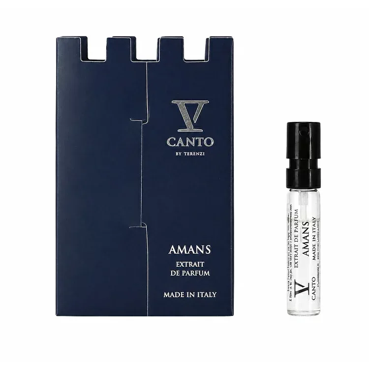 香水 V CANTO アマンズ エクストレドパルファム (チューブサンプル) P・SP 1.5ml 【送料無料】【フレグランス ギフト プレゼント 誕生日 ユニセックス・男女共用】【AMANS EXTRAIT DE PARFUM SPRAY】