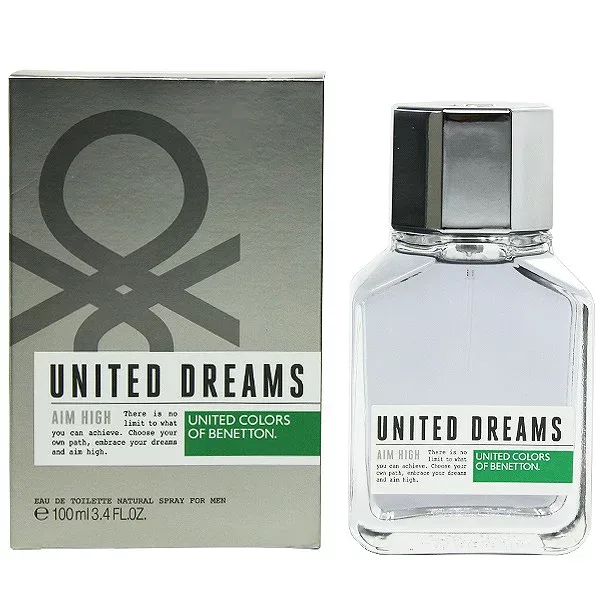 香水 BENETTON ユナイテッドドリーム エイムハイ EDT・SP 100ml 【送料込み(沖縄・離島を除く)】【フレグランス ギフト プレゼント 誕生日 メンズ・男性用】【UNITED DREAMS AIM HIGH EAU DE TOILETTE SPRAY】