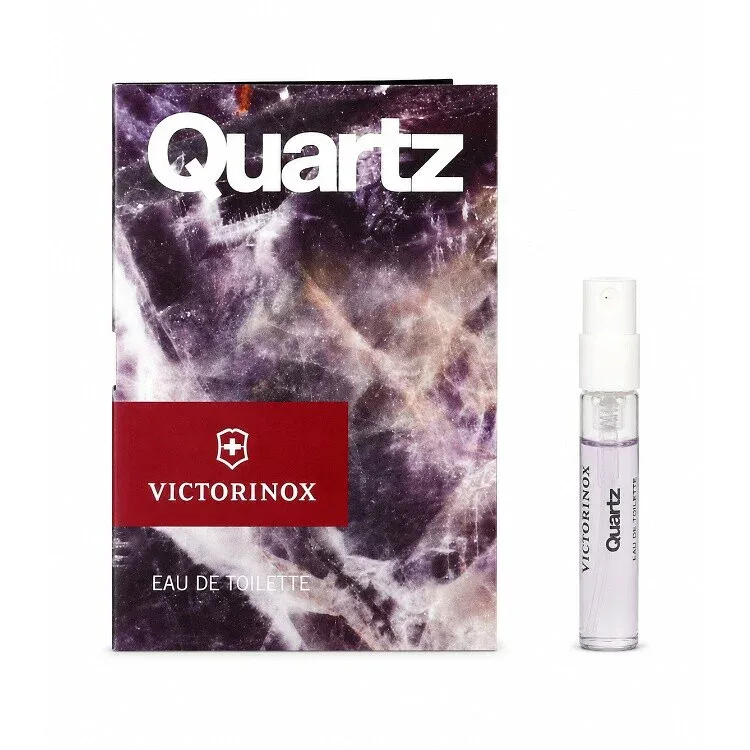 香水 VICTORINOX SWISS ARMY クォーツ (チューブサンプル) EDT・SP 1.5ml 【送料無料】【フレグランス ギフト プレゼント 誕生日 メンズ・男性用】【QUARTZ EAU DE TOILETTE SPRAY】