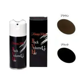 トミーリッチ ブラックヘアー 【美容 ヘアケア ボリュームアップ 増毛スプレー 白髪隠し 白対策nd】