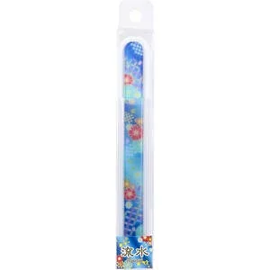 【5点までメール便可能】チェコ製ガラス爪やすり ~和~ 流水(Ryusui) 1個入 【爪ヤスリ つめやすり 美容雑貨 エチケット ネイルケア ハンドケア 爪鑢 つめけずり】