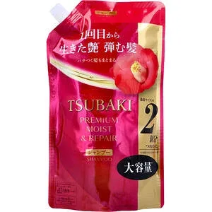 TSUBAKI(ツバキ) プレミアム モイスト&リペア シャンプー 詰替用 600mL 【ファイントゥデイ TSUBAKI ヘアケア 椿オイル パサつく髪対策 髪の毛 頭髪 毛髪 詰め替え つめかえ】