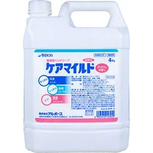 業務用 ケアマイルド 薬用泡ハンドソープ せっけんの香り 詰替用 4kg 【泡タイプ フォームタイプ 泡ソープ ハンドフォーム 手洗い イソプロピルメチルフェノール 殺菌 消毒 保湿成分配合】