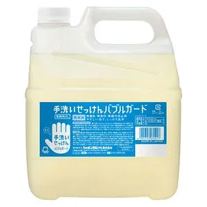 手洗いせっけん バブルガード あわタイプ 詰替用 4L 【シャボン玉石けん 手洗い石ケン 石鹸 ハンドソープ ハンドケア】