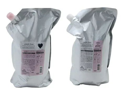 【セット販売】ミルボン ジェミールフラン シャンプー H ハート 2500ml&シャイニー2500g レフィル 【送料無料】