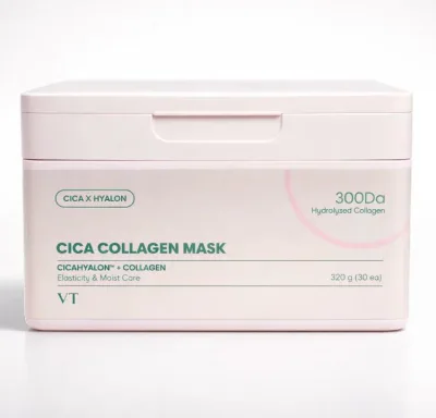 VT COSMETICS ブイティーコスメティックス CICAコラーゲンマスク 30枚 フェイスマスク マスク 韓国コスメ 韓国化粧品 国内発送 ギフト 記念日 プレゼント 大人気 彼女
