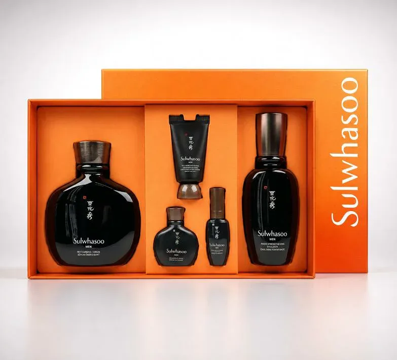 SULWHASOO 雪花秀 ソルファス メン 基礎ケア2種 男性スキンケア 韓国コスメ 韓国化粧品 国内発送 ギフト 記念日 プレゼント 大人気 男性 men メンズ 敬老の日 彼氏 父の日 誕生日 デパコス誕プレ