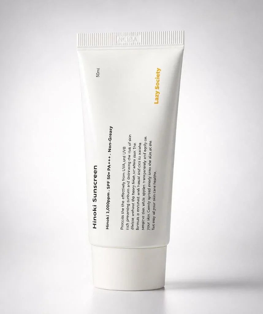 【限定大容量】LAZY SOCIETY レイジーソサイアティ ヒノキ サンスクリーン 50ml | SPF50+ PA+++ | 敏感肌に優しい軽量日焼け止め男性用 韓国コスメ 韓国化粧品 国内発送 ギフト 記念日 プレゼント 大人気 彼氏 父の日 敬老の日 誕生日 誕プレ