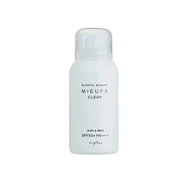 ★ナプラ ミーファ フレグランスUVスプレー 【クリア】 80g 日焼け止め SPF50+ PA++++【全商品最安値に挑戦】