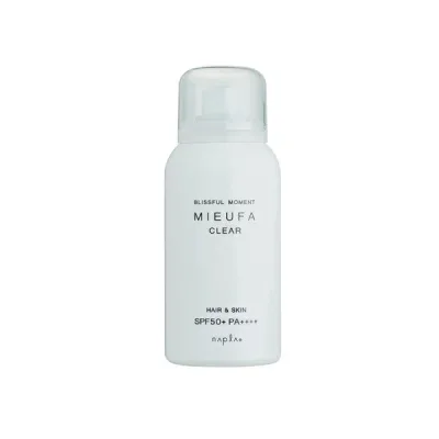★ナプラ ミーファ フレグランスUVスプレー 【クリア】 80g 日焼け止め SPF50+ PA++++【全商品最安値に挑戦】