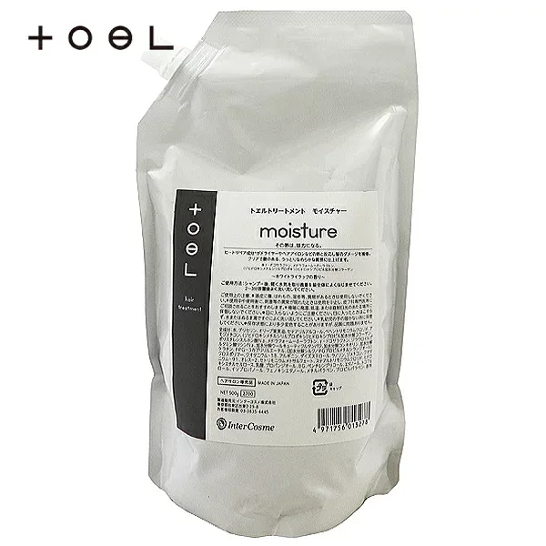 インターコスメ トエル トリートメント モイスチャー 500g 詰替え用 (ヘアトリートメント 熱ダメージケア しっとり 美容室 サロン専売品 ヘアケア 美容院 treatment )
