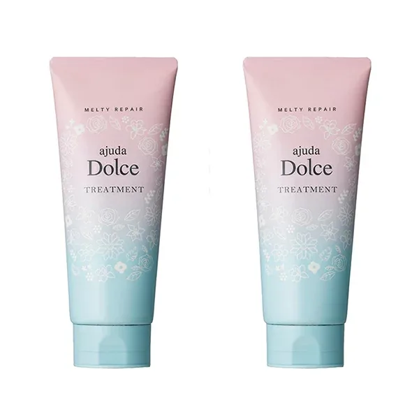 【2個セット】 インターコスメ アジューダ ドルチェ メルティリペア トリートメント 200g(InterCosme ヘアケア スキャルプケア ダメージ補修・保湿 美容院 美容室 サロン専売品 カラーケア ダメージケア トリートメント)