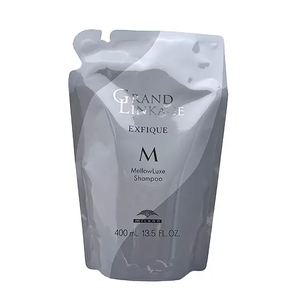 ミルボン グランドリンケージ エクスフィーク メロウリュクス シャンプー 400ml 詰替え用(milbon GRANDLINKAGE ヘアケア ホームケア ご自宅用集中ケア エイジング 白髪 カラーダメージ カラーケア 美容院 美容室 サロン専売品)