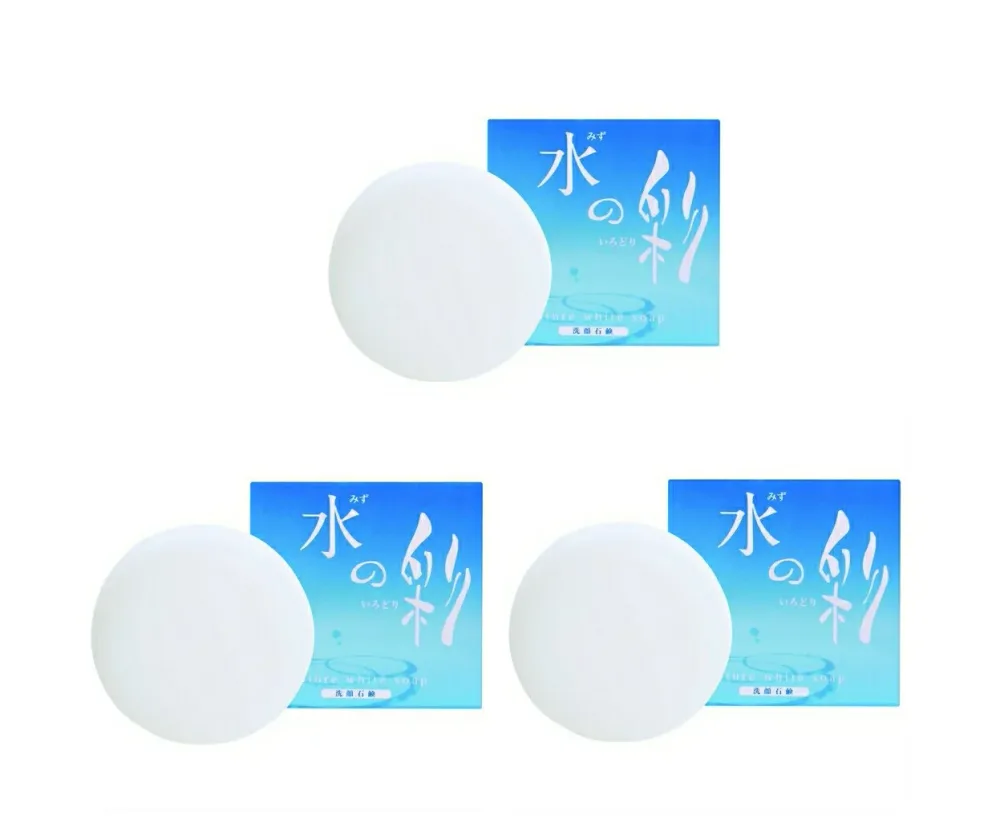 【3個まとめ買い】彩生舎 ナチュールホワイトソープ 水の彩 105g 3個セット