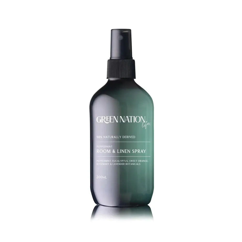 \ポイント10倍/ GREEN NATION life(グリーンネイションライフ) ルーム&リネンスプレー200ml ペパーミント&ユーカリ