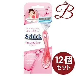 【×12個】シック ハイドロシルク ホルダー 本体+替刃1個付