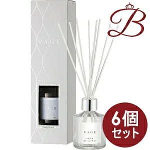 【×6個】バーグ リードディフューザー リーフィーグリーン180ml