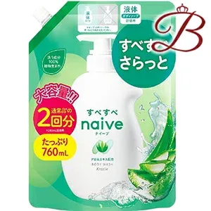 クラシエ ナイーブ ボディソープ(アロエエキス配合)詰替用2回分 760mL