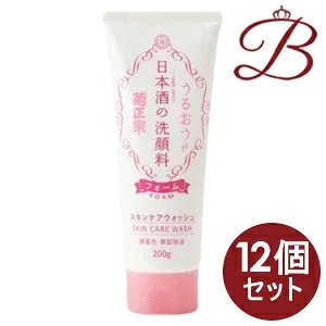 【×12個】菊正宗 日本酒の洗顔料 RN 200g