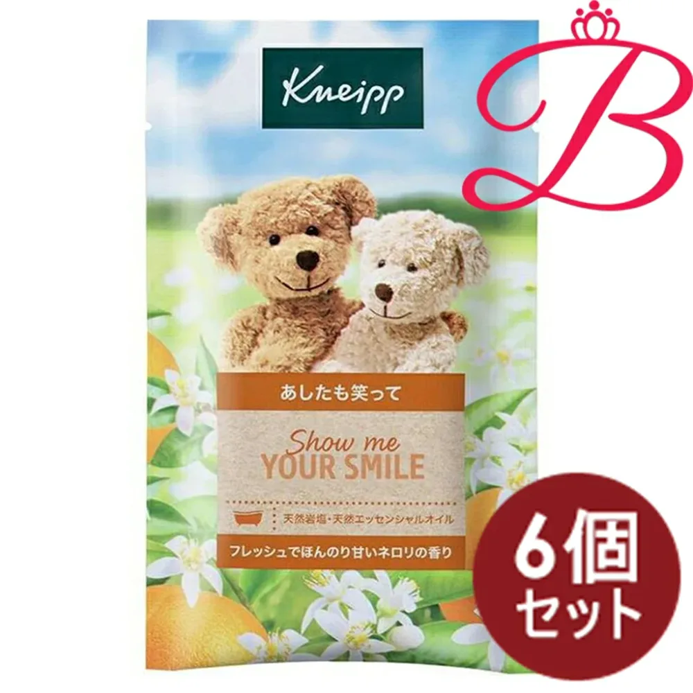【6個セット】クナイプ バスソルト ネロリの香り 50g