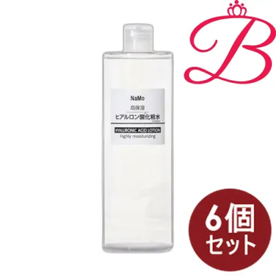 【6個セット】NaMo 化粧水 ヒアルロン 酸 ナモケシヨウスイヒアルロンサン 500ml