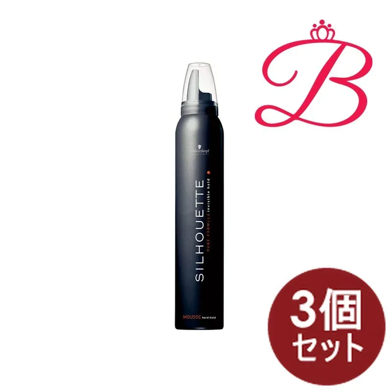 【3個セット】シュワルツコフ シルエット ハードムース 200g