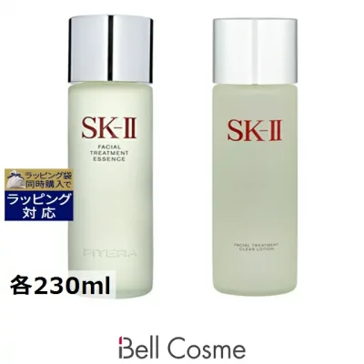 エスケーツー(SK-II/SK2) フェイシャル トリートメント エッセンス セット(FTエッセンス+クリアローション) 各230ml | 化粧水 うるおい 毛穴 エイジングサイン オールスキン