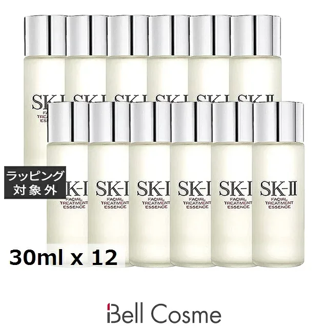 エスケーツー(SK-II/SK2) フェイシャル トリートメント エッセンス お得な12個セット 30ml x 12 | お試し トライアル 化粧水 まとめ買い うるおい 毛穴 エイジングサイン オールスキン