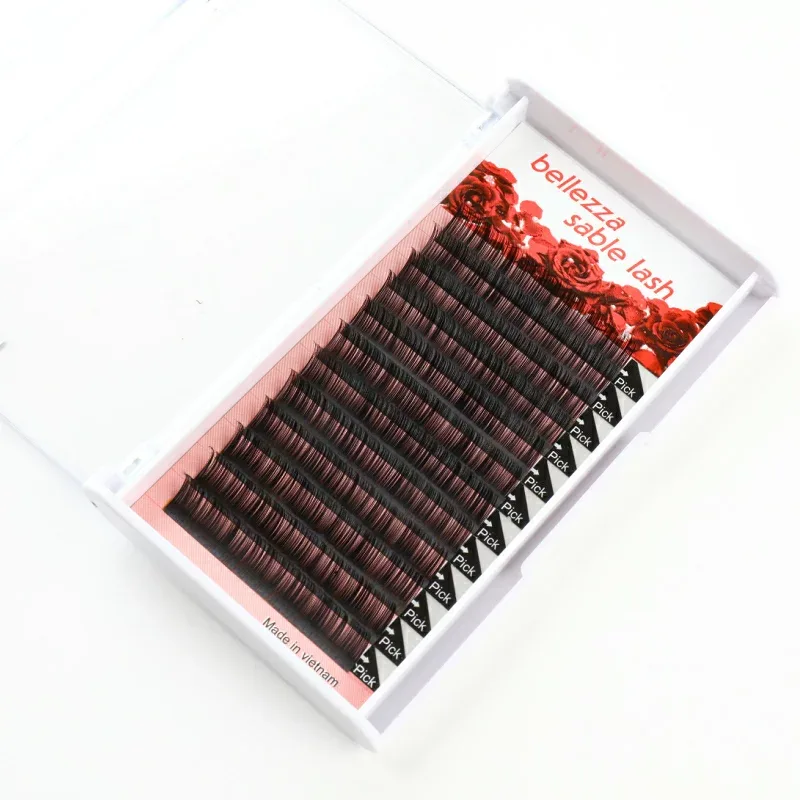 bellezza セーブルボリュームラッシュ 太さ 0.06mm Dカール 長さ 11mm