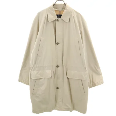 古着 Burberrys バーバリーズ 90s オールド ロングコート L ベージュ系 メンズ 【中古】