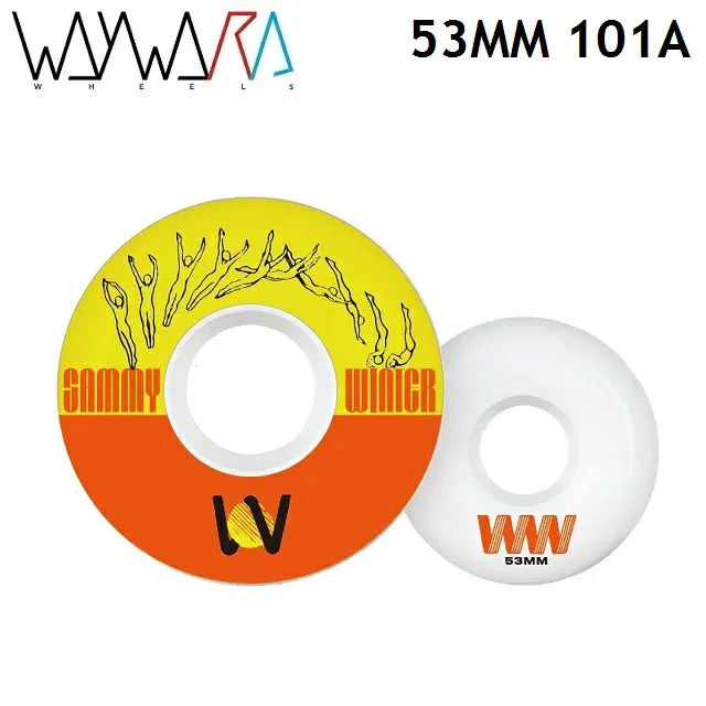 WAYWARD WHEELS ウェイワード ウィール SAMMY WINTER NEW HARDER FUNNEL CUT 53MM 101A スケートボード スケート スケボー 日本正規品