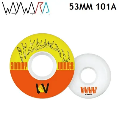 WAYWARD WHEELS ウェイワード ウィール SAMMY WINTER NEW HARDER FUNNEL CUT 53MM 101A スケートボード スケート スケボー 日本正規品