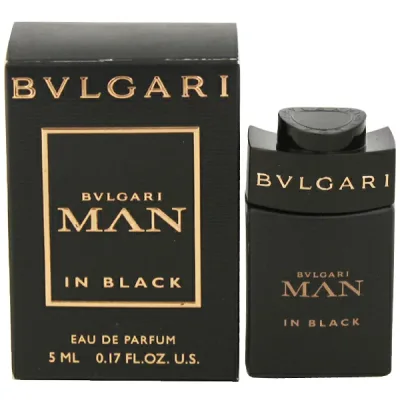 香水 メンズ ブルガリ マン インブラック ミニ香水 EDP・BT 5ml 香水 フレグランス プレゼント 贈り物 ギフト BVLGARI MAN IN BLACK