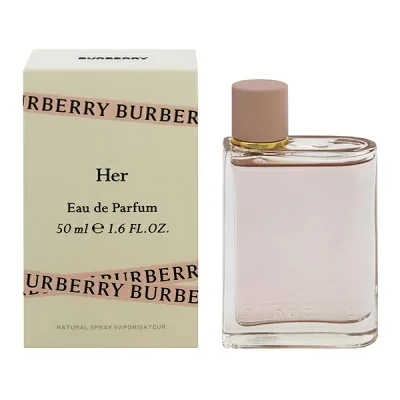香水 レディース バーバリー ハー EDP・SP 50ml 送料無料 香水 フレグランス プレゼント 贈り物 ギフト BURBERRY HER