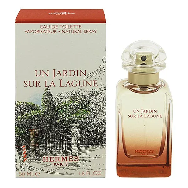 エルメス 香水 メンズ レディース ラグーナの庭 EDT・SP 50ml 送料無料 香水 フレグランス プレゼント 贈り物 ギフト UN JARDIN SUR LAGUNE HERMES