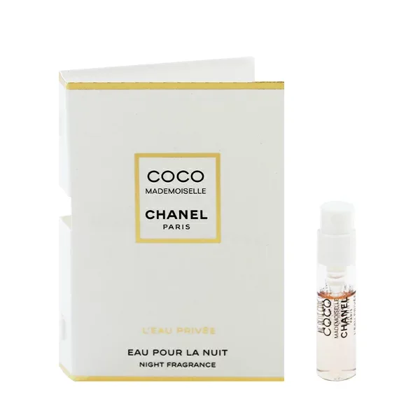 シャネル 香水 お試し レディース ココ マドモワゼル ロー プリヴェ (チューブサンプル) 1.5ml 送料無料 香水 フレグランス プレゼント 贈り物 ギフト COCO MADEMOISELLE L’EAU PRIVEE NIGHT FRAGRANCE CHANEL