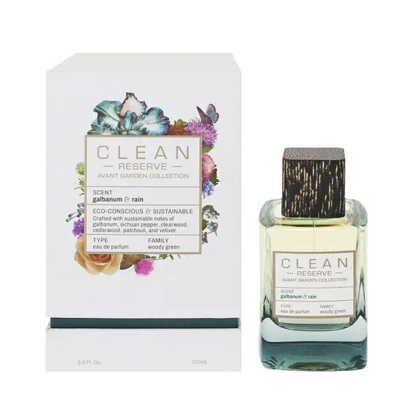 クリーン 香水 メンズ レディース リザーブ アヴァンガーデンコレクション ガルバナム&レイン EDP・SP 100ml 送料無料 香水 フレグランス プレゼント 贈り物 ギフト RESERVE AVANT GARDEN COLLECTION GALBANUM & RAIN CLEAN