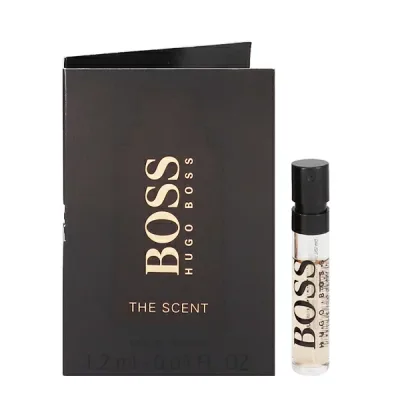 ヒューゴボス 香水 お試し メンズ ザ セント (チューブサンプル) EDT・SP 1.2ml 送料無料 香水 フレグランス プレゼント 贈り物 ギフト THE SCENT HUGO BOSS