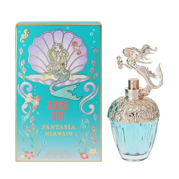 アナスイ 香水 レディース ファンタジア マーメイド EDT・SP 50ml 送料込み(沖縄・離島を除く) 香水 フレグランス プレゼント 贈り物 ギフト FANTASIA MERMAID ANNA SUI