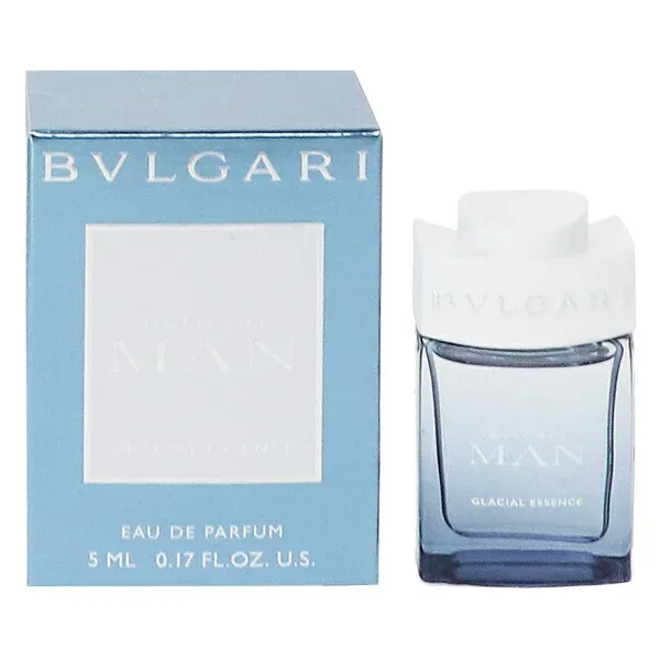 香水 メンズ ブルガリ マン グレイシャル エッセンス ミニ香水 EDP・BT 5ml 香水 フレグランス プレゼント 贈り物 ギフト BVLGARI MAN GLACIAL ESSENCE